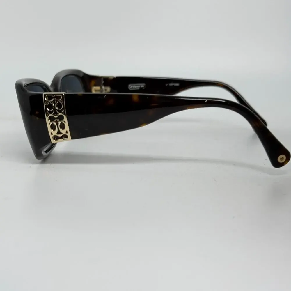 COACH Sunglasses FRAMES‎ ONLY BROWN TORTOISE FULL RIM 20930